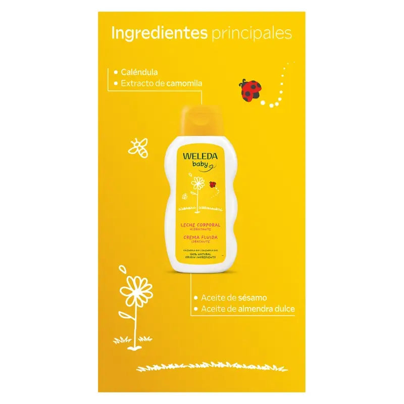 WELEDA Telové mlieko s nechtíkom 200 ml