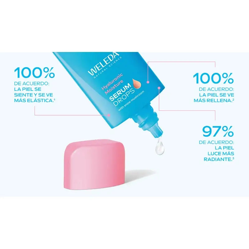 Weleda Hydratačné sérum Booster Drops s kyselinou hyalurónovou, 30 ml