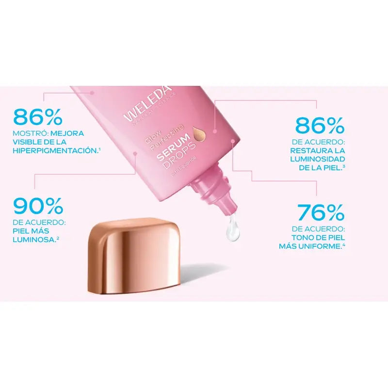 Weleda Rozjasňujúce sérum Booster Drops Glow, 30 ml