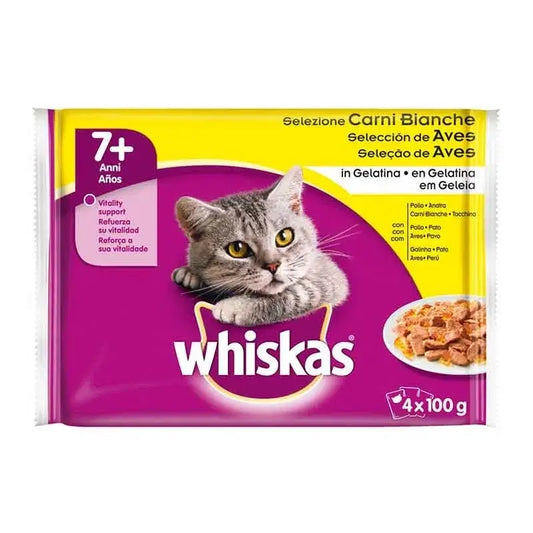 Whiskas +7 Výber hydiny 13 × 4 × 85 g 
