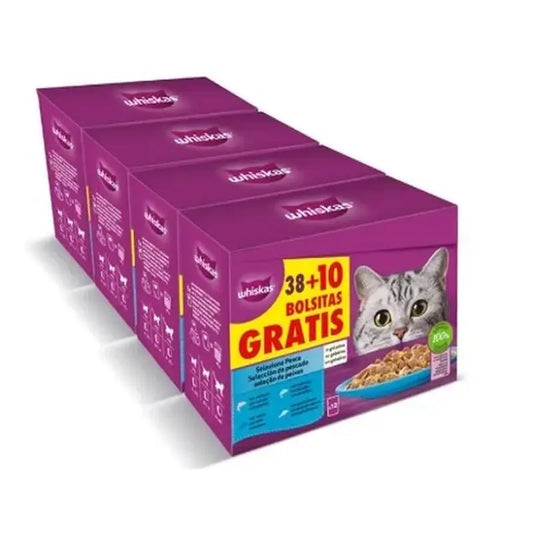 Whiskas Bulkpack Tastymix Chef Choice 38+10 4×12×85 g
