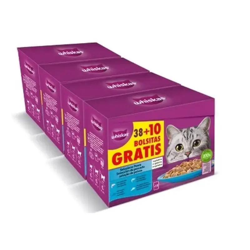 Whiskas Bundle Core Ryba 38 + 10 × 85 g 