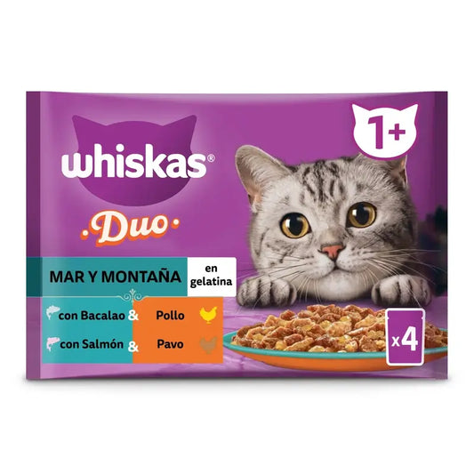 Whiskas Tasty Duo Surf & Turf, balenie 4 x 13 x 4 x 85 g  