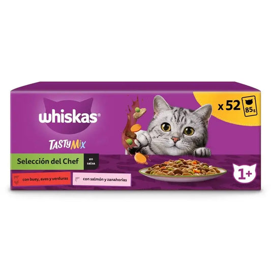 Whiskas Tasty Mix Chef Choice 13 × 4 × 85 g 