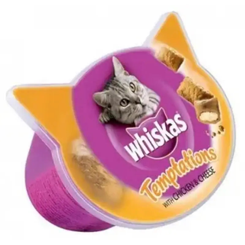 Whiskas Temptation Kuracie mäso 6×60 g