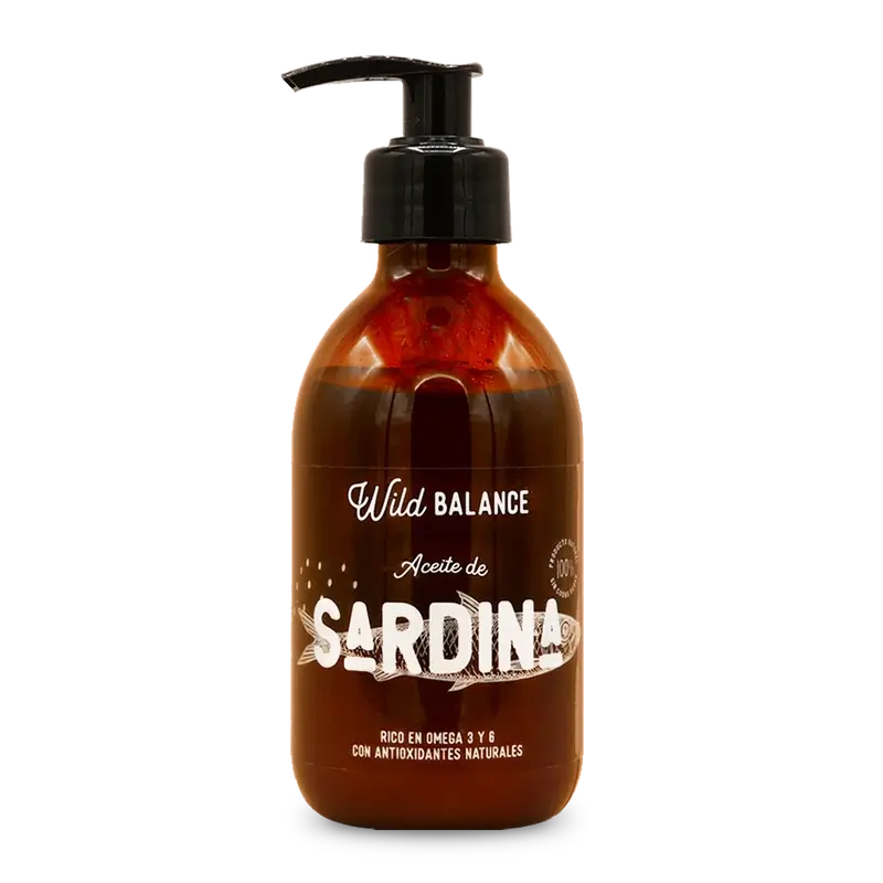 Wild Balance Olej zo sardiniek, 250 ml