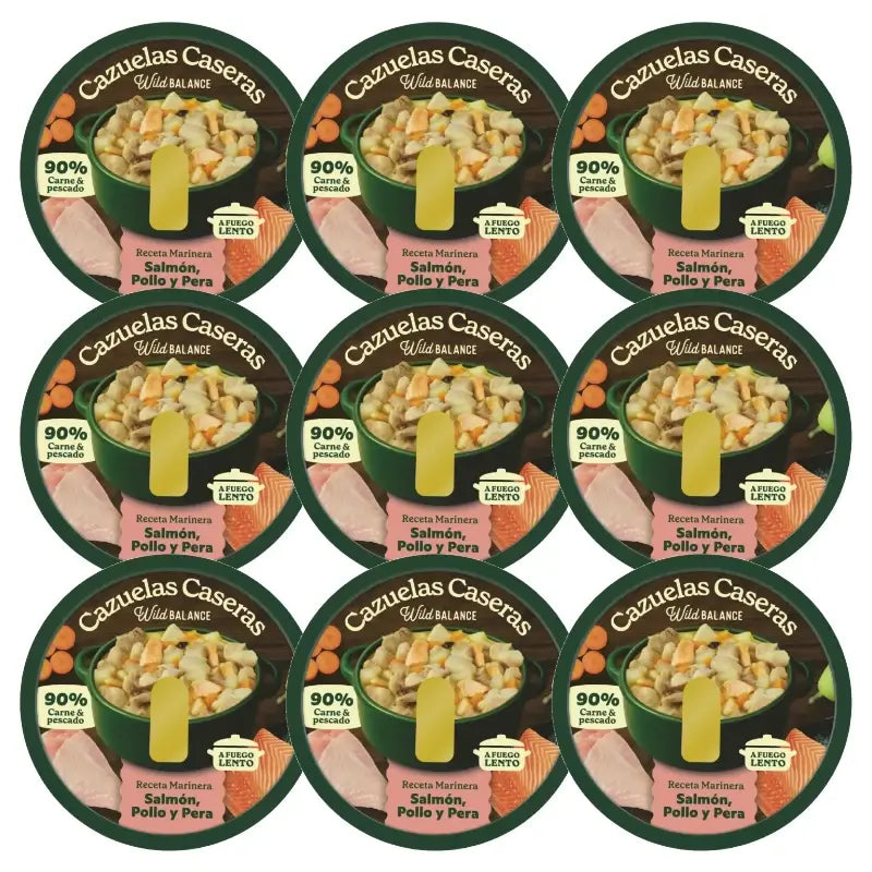 Wild Balance Domáca omáčka s lososom, kuracím mäsom a hruškou 9 x 280 g