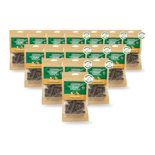 Wild Balance Wild Snack na trávenie – tekvicové semienka, 75 gramov, balenie po 12 kusoch