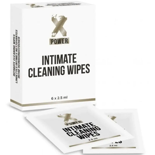 Xpower Intimate Cleaning Wipes – vlhčené utierky na intímnu hygienu, 6 ks 