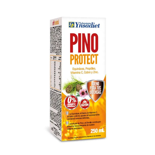 Ynsadiet Sirup z borovice a echinacey bez cukru, 250 ml 