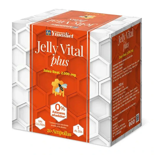 Ynsadiet Jelly Vital Plus 2000 mg želatínových kapsúl, 20 ampuliek 