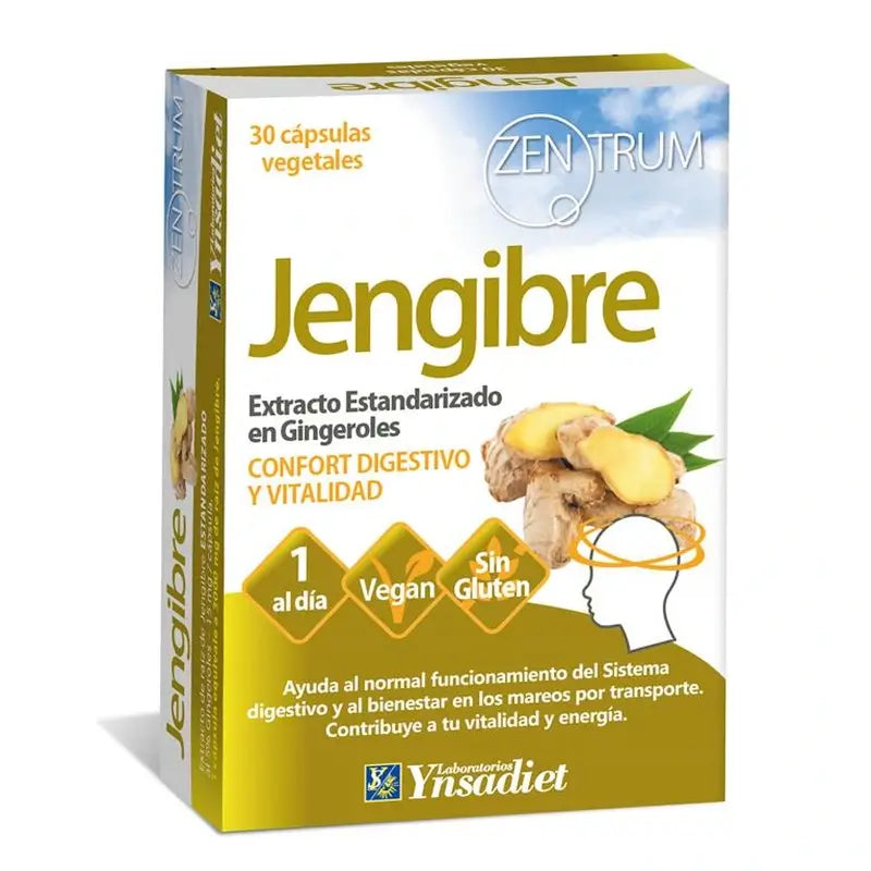 Ynsadiet Zázvor, 30 kapsúl