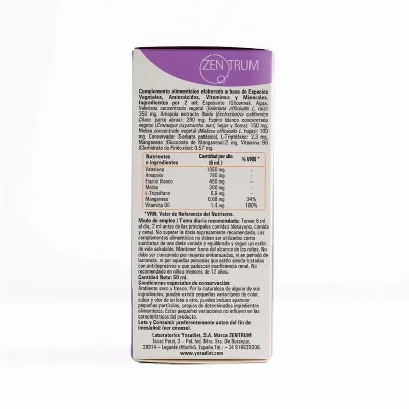 Ynsadiet Nervosol, 50 ml   