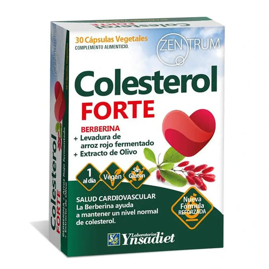 Ynsadiet Zentrum Cholesterol Forte, 30 kapsúl po 570 mg