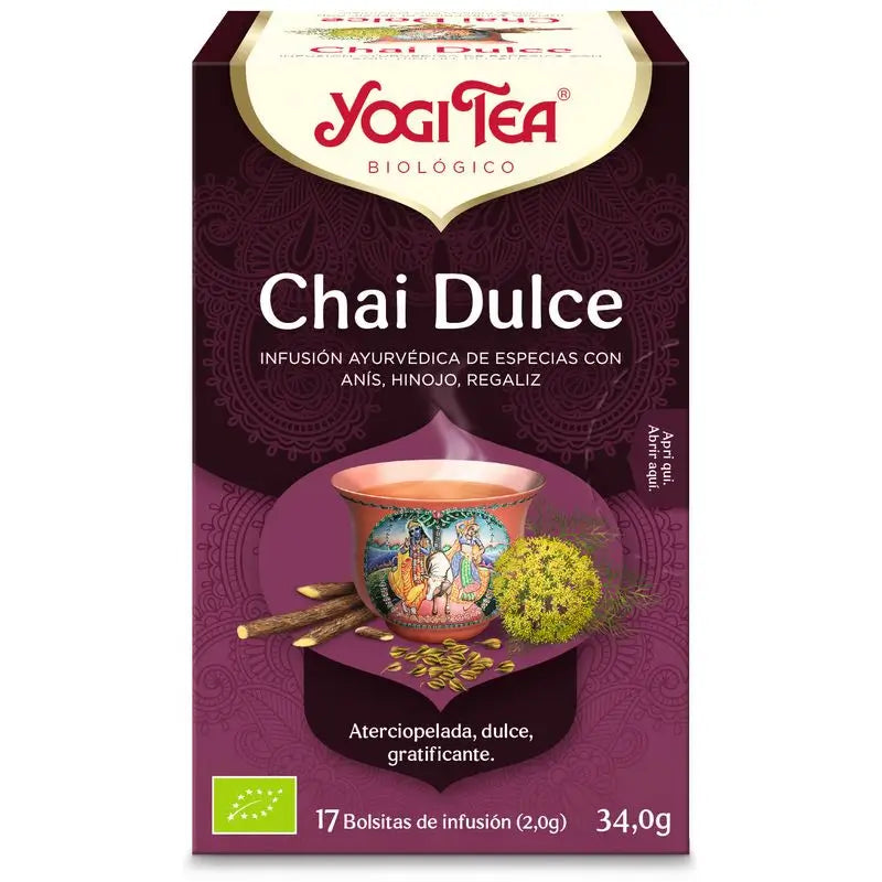 Yogi Tea Organic Sweet Chai 17 sachets