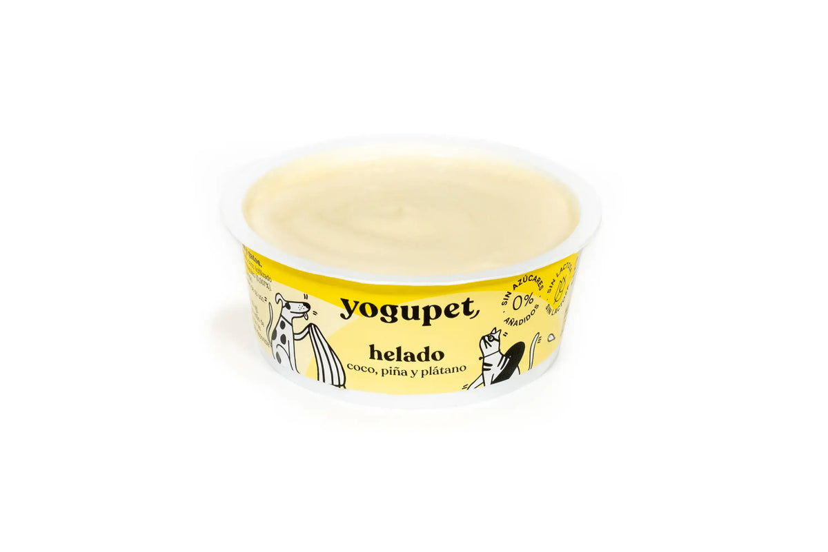 Yogupet Zmrzlina pre psov/mačky so žltým ovocím 4 × 110 g 