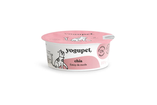 Yogupet Klasický jogurt pre mačky s chia 4 x 110 g 