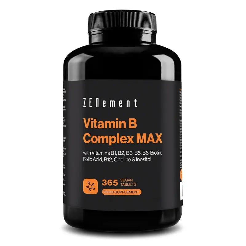 Zenement Vitamínový komplex B Max, 365 vegánskych tabliet