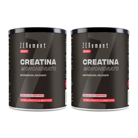 Zenement Kreatín monohydrát, mikronizovaný, bez príchute, balenie 2 x 500 g