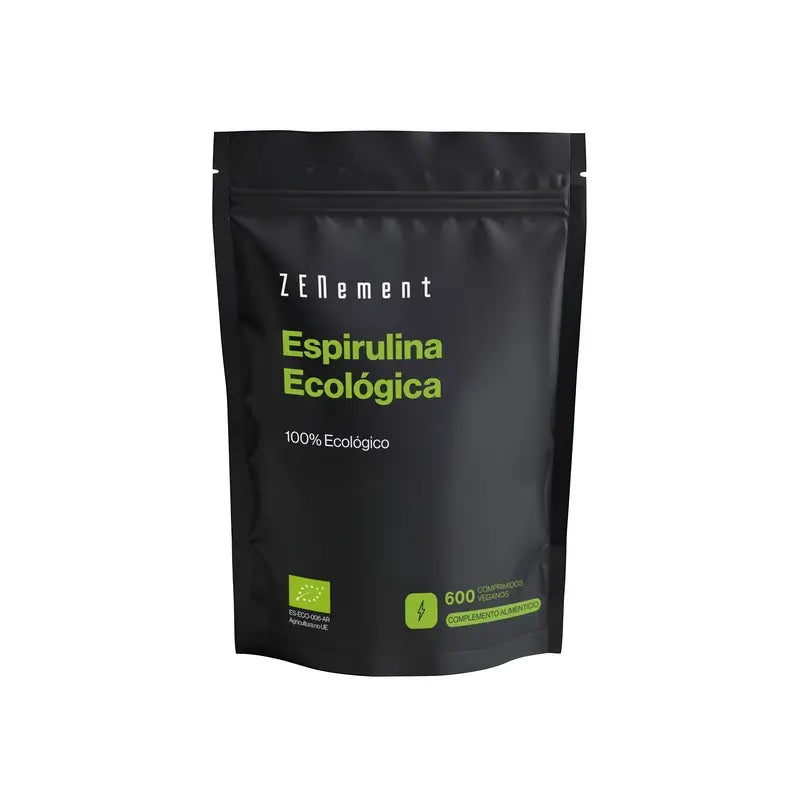 Zenement Ekologická spirulina, 600 vegánskych tabliet