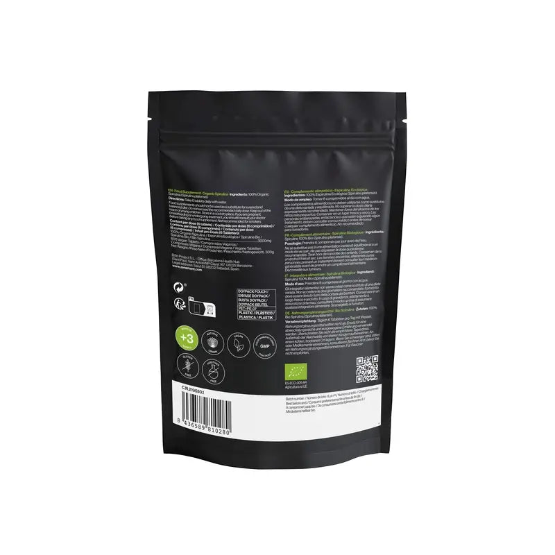 Zenement Ekologická spirulina, 600 vegánskych tabliet