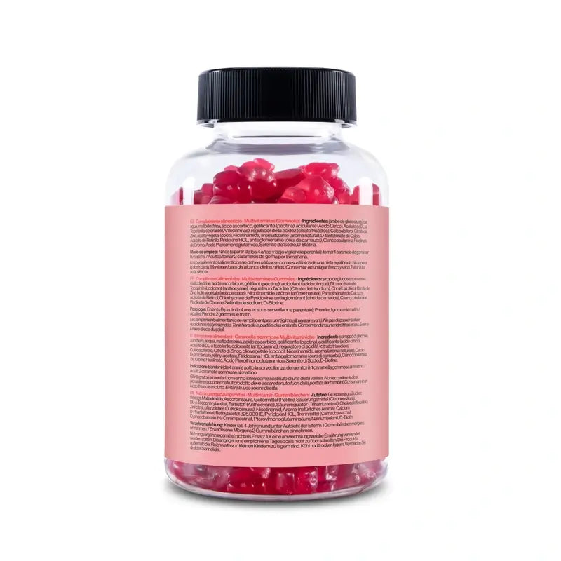 Zenement Multivitamínové gumené cukrovinky, 120 g vegetariánskych gumených cukroviniek