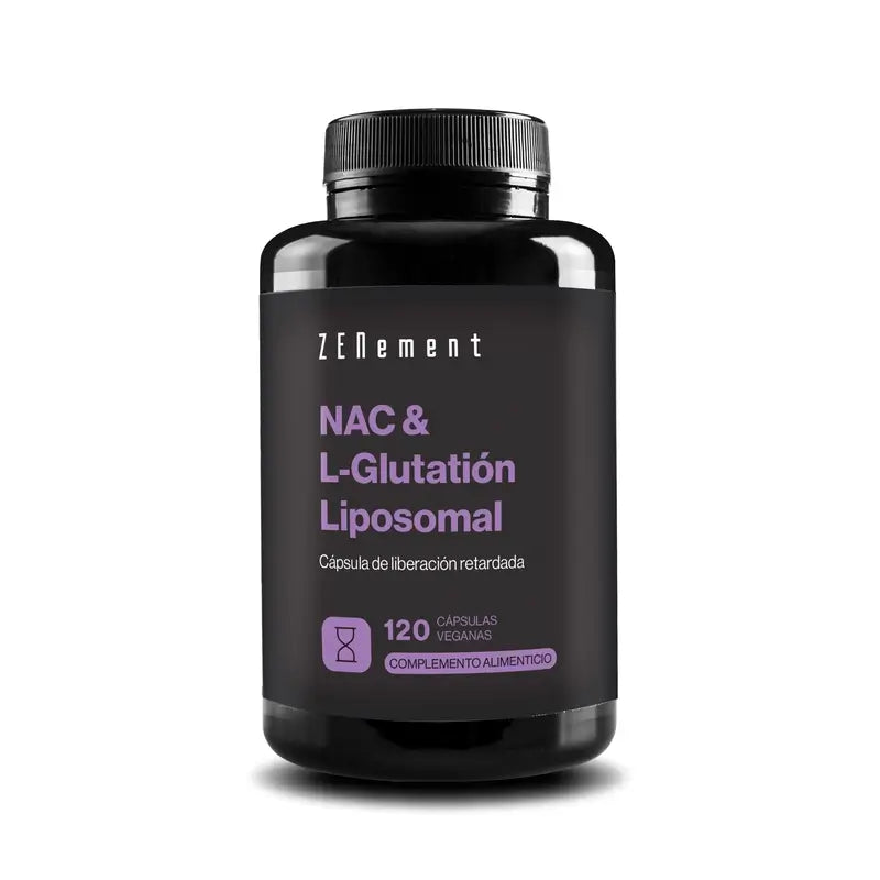 Zenement Nac & L-glutatión Liposomal, 120 vegánskych kapsúl