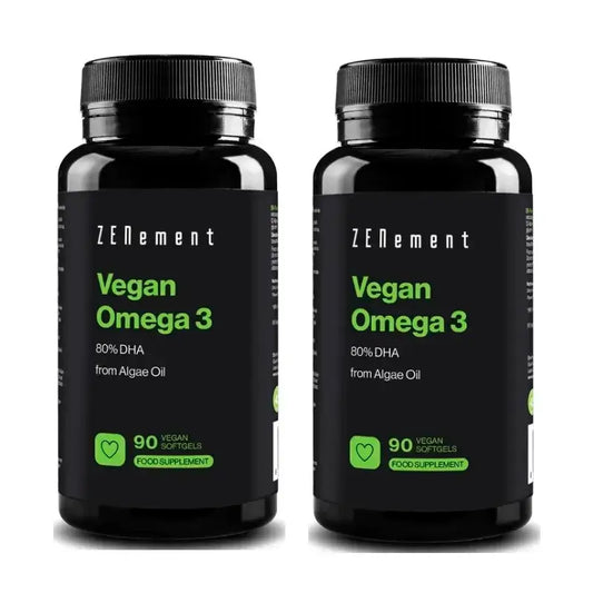 Zenement Omega-3 Vegánsky DHA, balenie 2 x 90 vegánskych mäkkých kapsúl