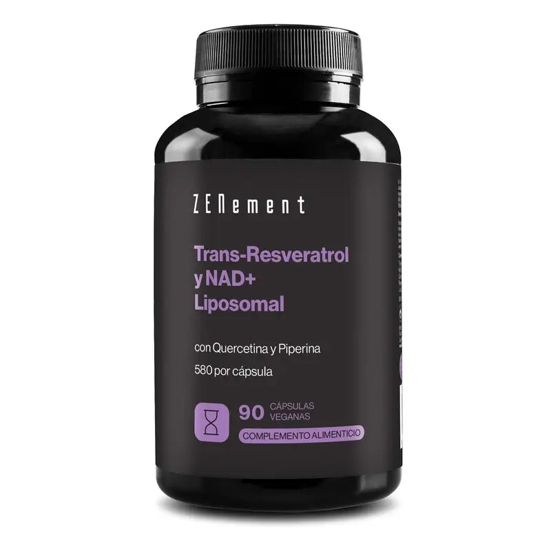 Zenement Trans-Resveratrol a Na+ v lipozomálnej forme, 90 vegánskych kapsúl