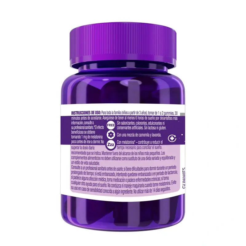 ZzzQuil Natura Kids Melatonín s nízkou dávkou + od 3 rokov, 30 žuvačiek