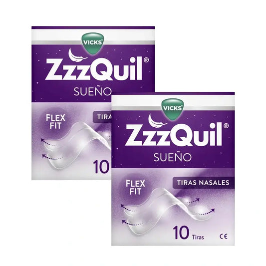 Zzzquil Sleep Nasal Strips, Breathe & Sleep Better, 2X10 Strips
